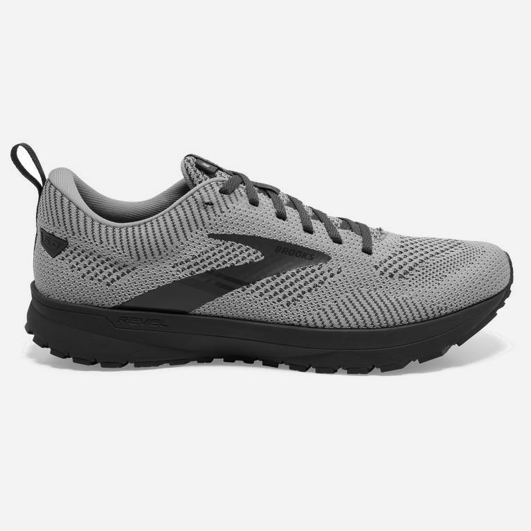 Tênis De Corrida De Estrada Brooks Revel 5 Performance Masculino Brasil - Cinzentas /Metal (80143LKB